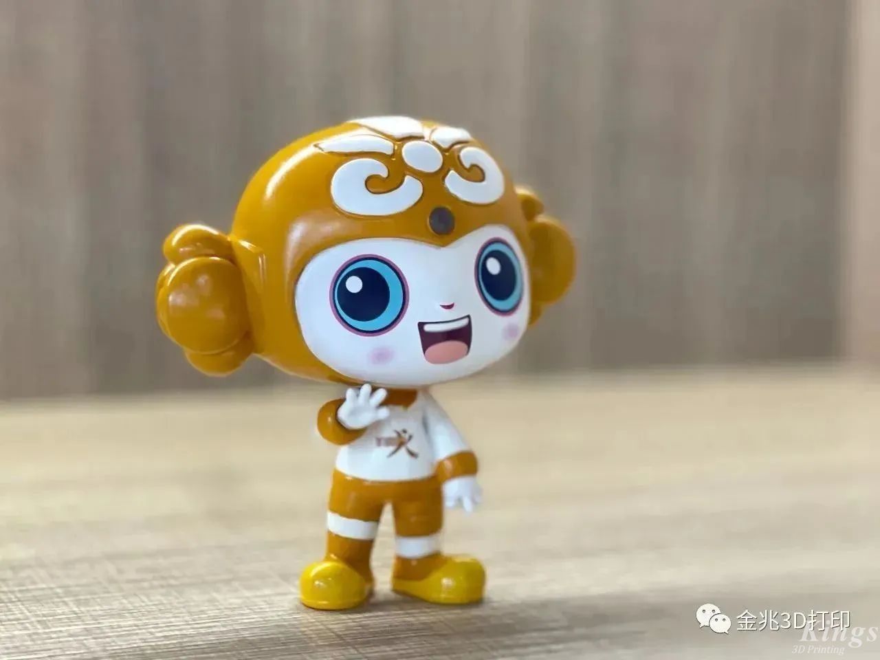 金石三維獲官方獨家授權(quán)的嘉興十運(yùn)會吉祥物3D打印版正在限量熱賣中，歡迎預(yù)定選購