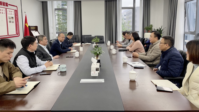 省糧油進出口公司總經理宋耀華、益海嘉里浙江公司總經理杜海濤一行到訪浙江農合